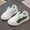 Детские кеды для мальчиков, спортивная обувь на мягкой подошве, новая коллекция весна-осень 2025, маленькие белые туфли для студентов, универсальная повседневная обувь, тренд