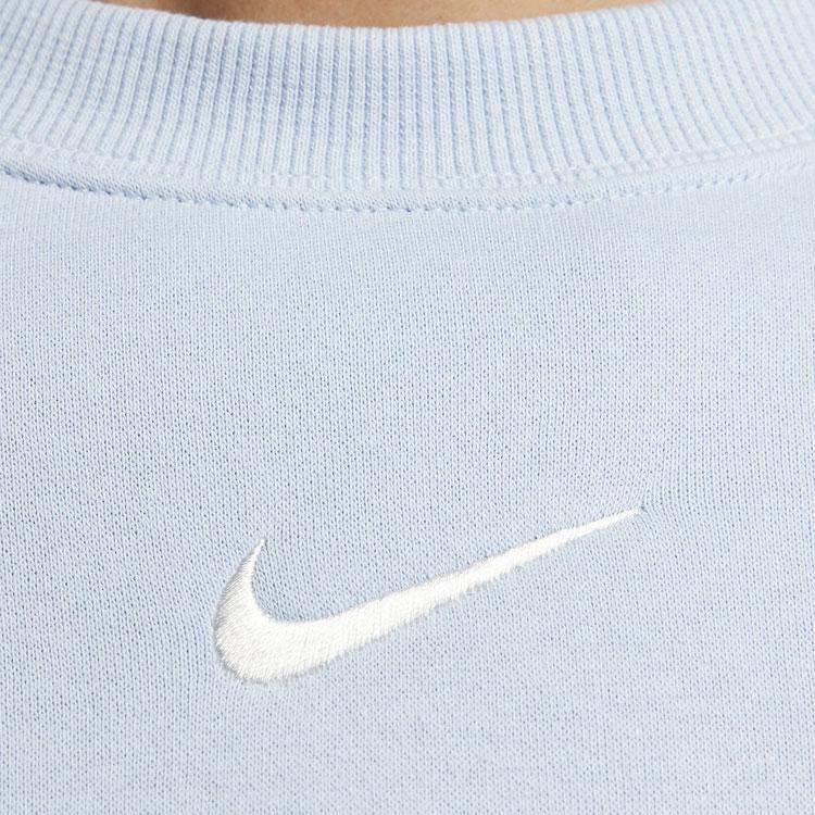 Nike Флисовый пуловер с капюшоном Phoenix, женские топы, синий DQ5761-441