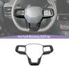 ABS Steering Wheel Decorative Panel Decoration Cover Sticker Fit For Ford Mustang 2024 Up Interior Accessories