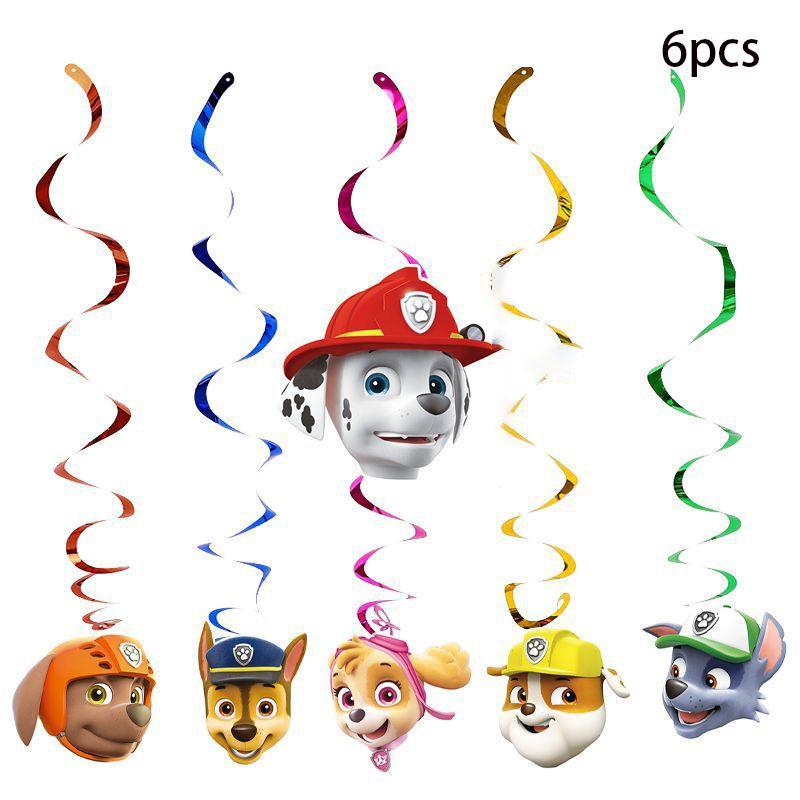 Набор для праздника «Щенячий патруль» Делюкс декор для дня рождения с воздушными шарами и баннерами для детей