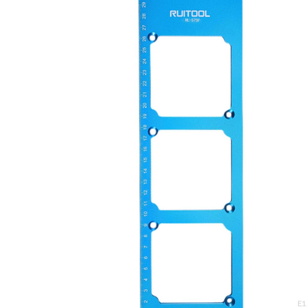 Socket Opening Template Electrical Plug Stencil Tool Wall Boxes Mounting Portable Bracket