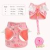 Pet Dog Chest Strap Vest Type Dog Walking Rope Teddy Corgi Bears Small and Medium Dog Lovely Chest Strap Cat Towing Rope Set