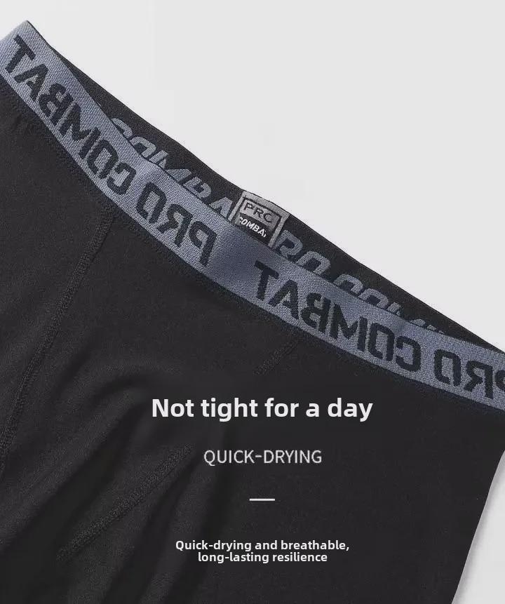 Мужские быстросохнущие леггинсы для фитнеса, спортивный костюм для бега и баскетбола