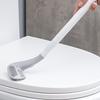 Ergonomic Toilet Brush with Detachable Head and Soft Rubber Bristles for Comprehensive Bathroom Cleaning