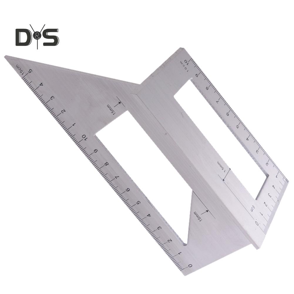 DYS TOOL SHOP Многофункциональная измерительная линейка 45/90 градусов