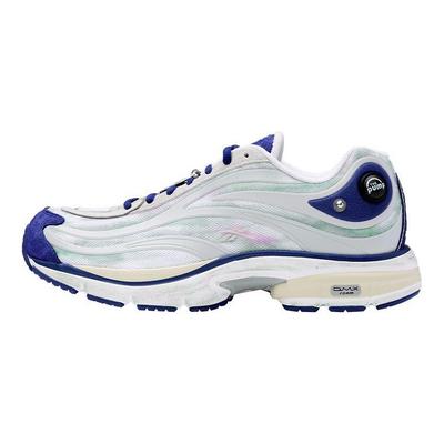 Rbk Premier Pump Paris Trainer Прочные Дышащие Низкие Кроссовки Унисекс Белый Синий 100210110