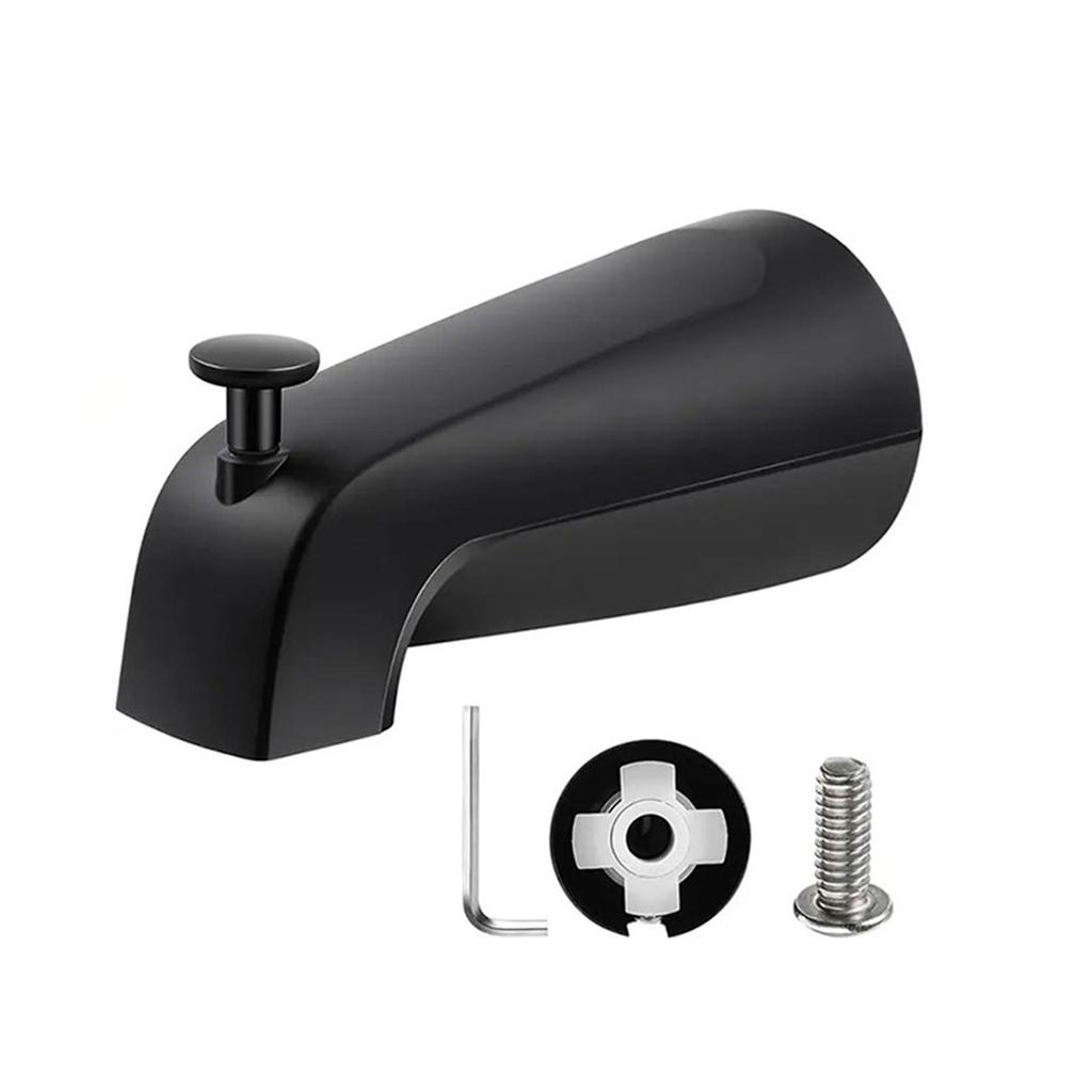 Модный излив для ванны Легкая установка Смеситель для ванны Переключатель душа Излив для ванны Текстура из алюминиевого сплава для быстрой установки