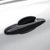 Car Carbon Fiber Style Exterior Door Handle Cover Sticker Trim For BMW X1 F48 X5 X6 F15 F16 2016