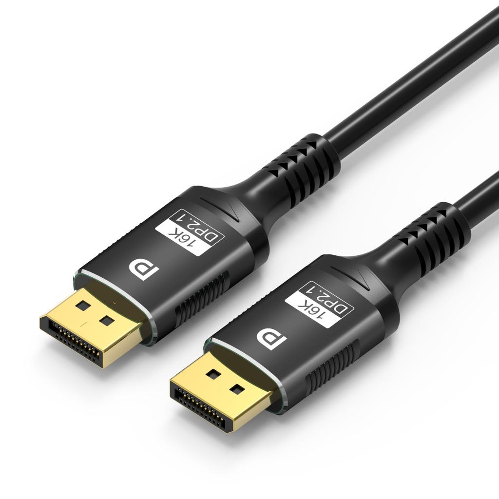 16K DisplayPort кабель 2.1 8K DP 2.1 DP Видео кабель 80gbps DP to DP 16K@30Hz 8K@60Hz 120Hz 4K для HDTV приставок игровых мониторов Gr