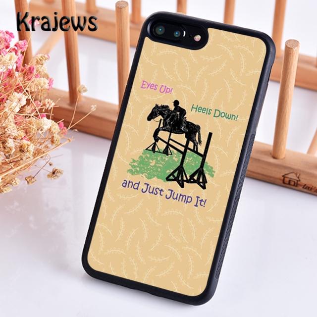 Krajews сохраняйте спокойствие и садитесь на лошадь Чехол для телефона для iPhone 17 Air 16 15 14 plus 12 pro max Fundas