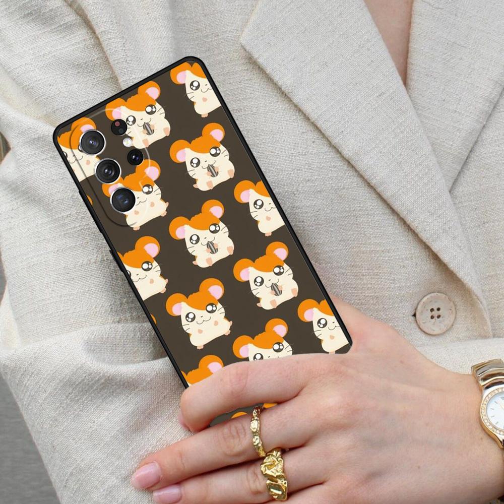 Cute Funny Hamster Funda Cell Phone Case for Samsung Galaxy S26 Ultra S25 S24 S23 S22 S21 S20 Note10 Cover