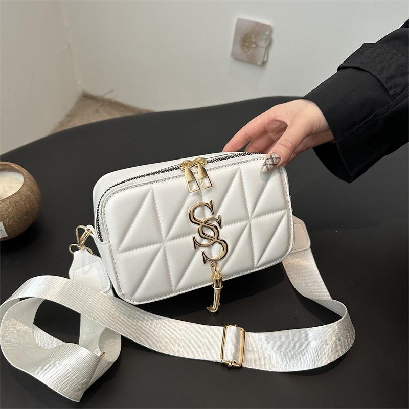 Модная маленькая квадратная сумка, универсальная сумка на плечо, иностранный стиль, текстура, женская сумка из искусственной кожи, иностранная газовая сумка с фурнитурой, сумка-мессенджер