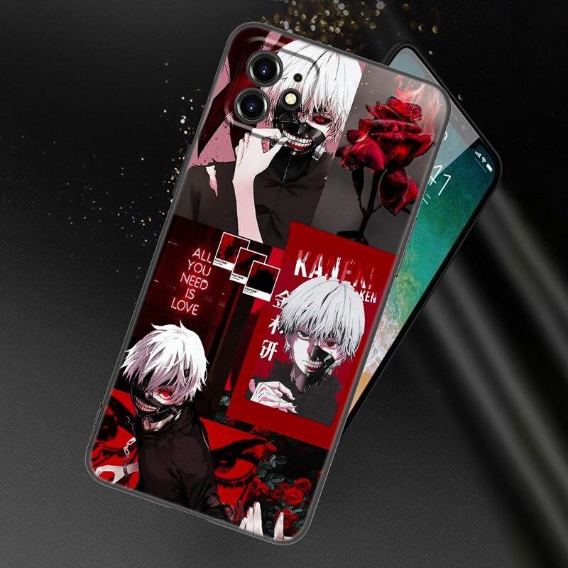 Чехол для телефона «Токийский гуль» с аниме «Канеки Кен» для Apple iPhone 13 12 Mini 11 Pro XS Max XR X 8 7 6S 6 Plus SE 2022 2020 5S 5
