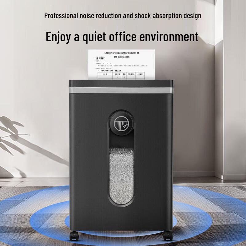 GEPAD Level 4 Cross-Cut Commercial Paper Shredder CN plug (adapter included)