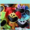 Ключница-брелок Плюшевое Животное Улыбающиеся Зверята из Poppy Playtime Для Сумки и Ключей