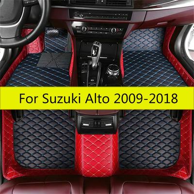 Автомобильные коврики для Suzuki Alto 2018 2017 2016 2015 2014 2013 2012 2011 2010 2009 Автомобильные коврики для ног Ковер для салона автомобиля