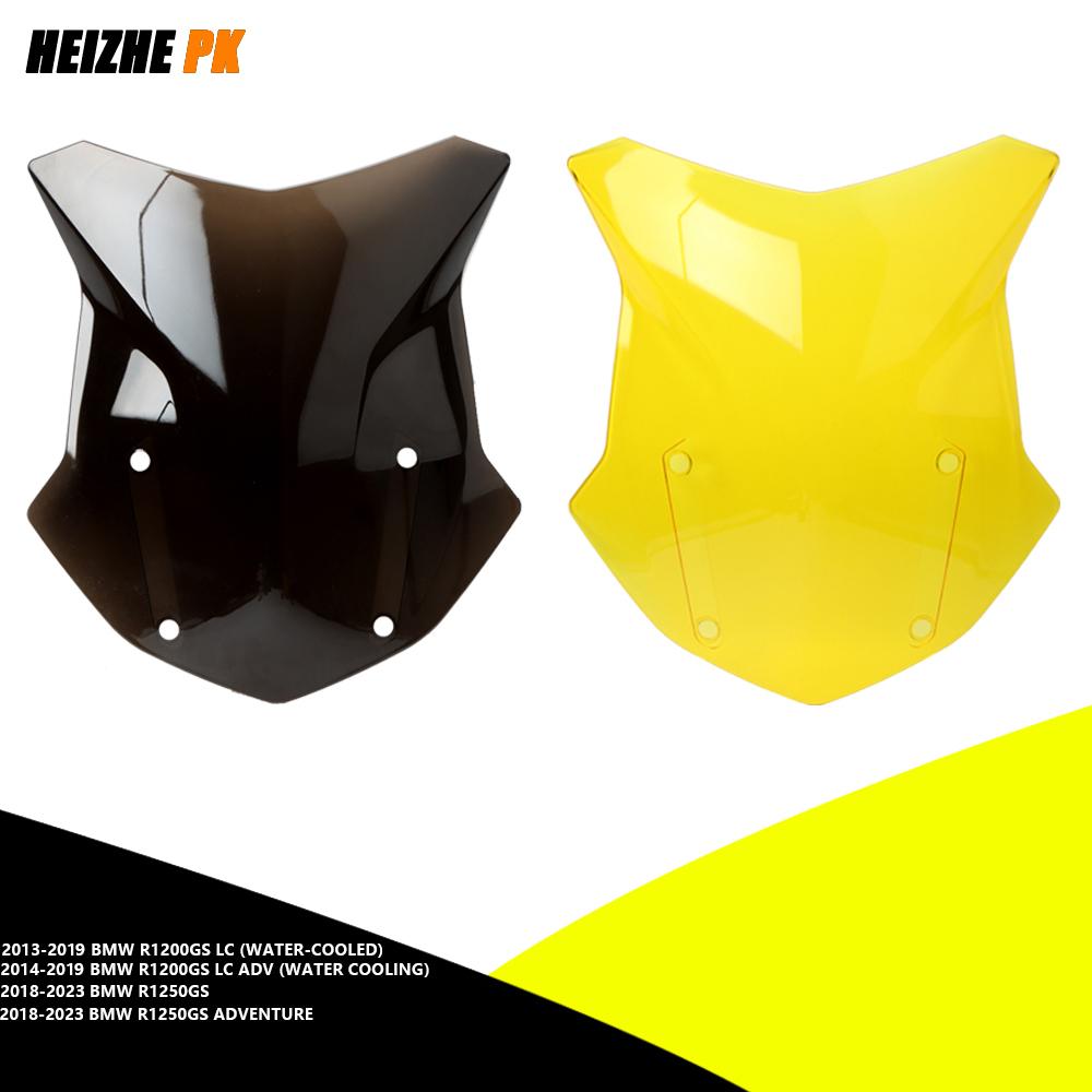 For BMW R1200GS R1250GS Adventure 2023 Motorcycle Windscreen Windshield Universal Motorbikes Windscreen For R 1200 GS LC ADV
