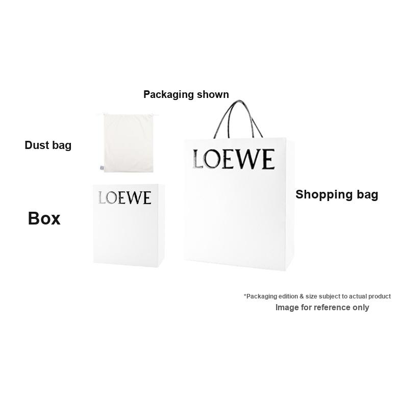 Loewe Heel Series Horseshoe Bag Flap Closure Half-Moon Adjustable Shoulder Strap Soft Calfskin Handheld Shoulder Crossbody Bag Medium A661V01X10-7658