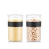 Контейнеры BODUM PRESSO, 600 мл, Пластиковые контейнеры для хранения, Набор из 2 шт., Для хранения продуктов, кофе и чая, Можно мыть в посудомоечной машине [Оригинальный продукт] K11829-01SA