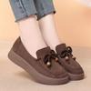 Autumn New Women's Round Head Comfortable Flat Bottom Fashion Versatile Casual Non-slip Women's Shoes