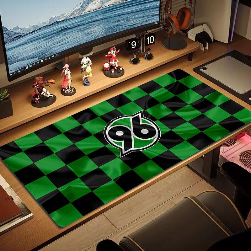 Hannover 96 Large Size Mouse Pad Large Gaming Table Cushion Non-slip Laptop Tablet Big Mousepad XXL Mat Mini PC Playmat With Lock edge