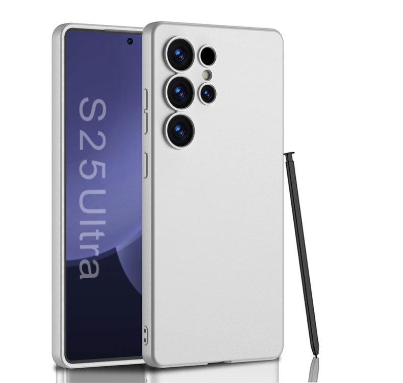 Тонкий силиконовый мягкий чехол из ТПУ Samsung S25 Ultra с защитой от падений и точными вырезами