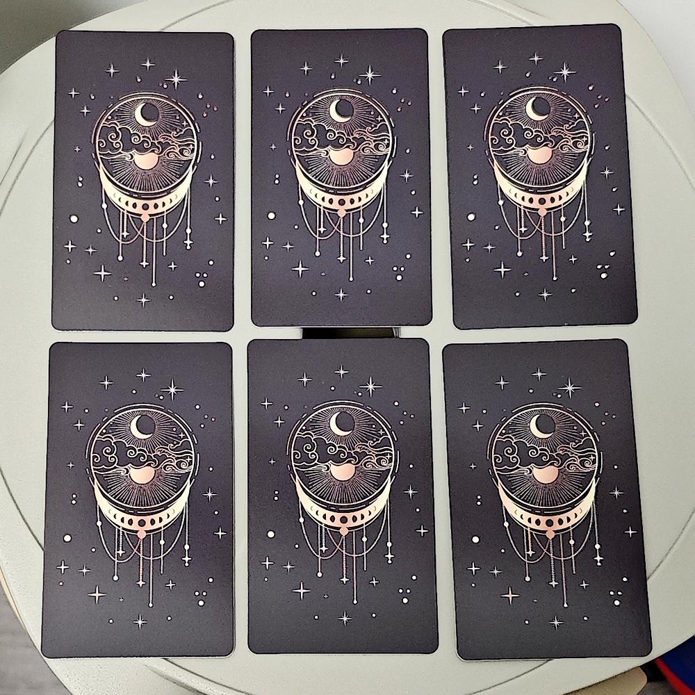 10.3*6см Оракул Послания Вселенной с Руководством от Ваших Наставников для Общих Раскладов 54 шт. Оракульные карты