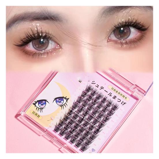 Накладные ресницы Fairy, ультратонкие, натуральные, легкие, многоразовые, легко наносимые, накладные ресницы для наращивания ресниц