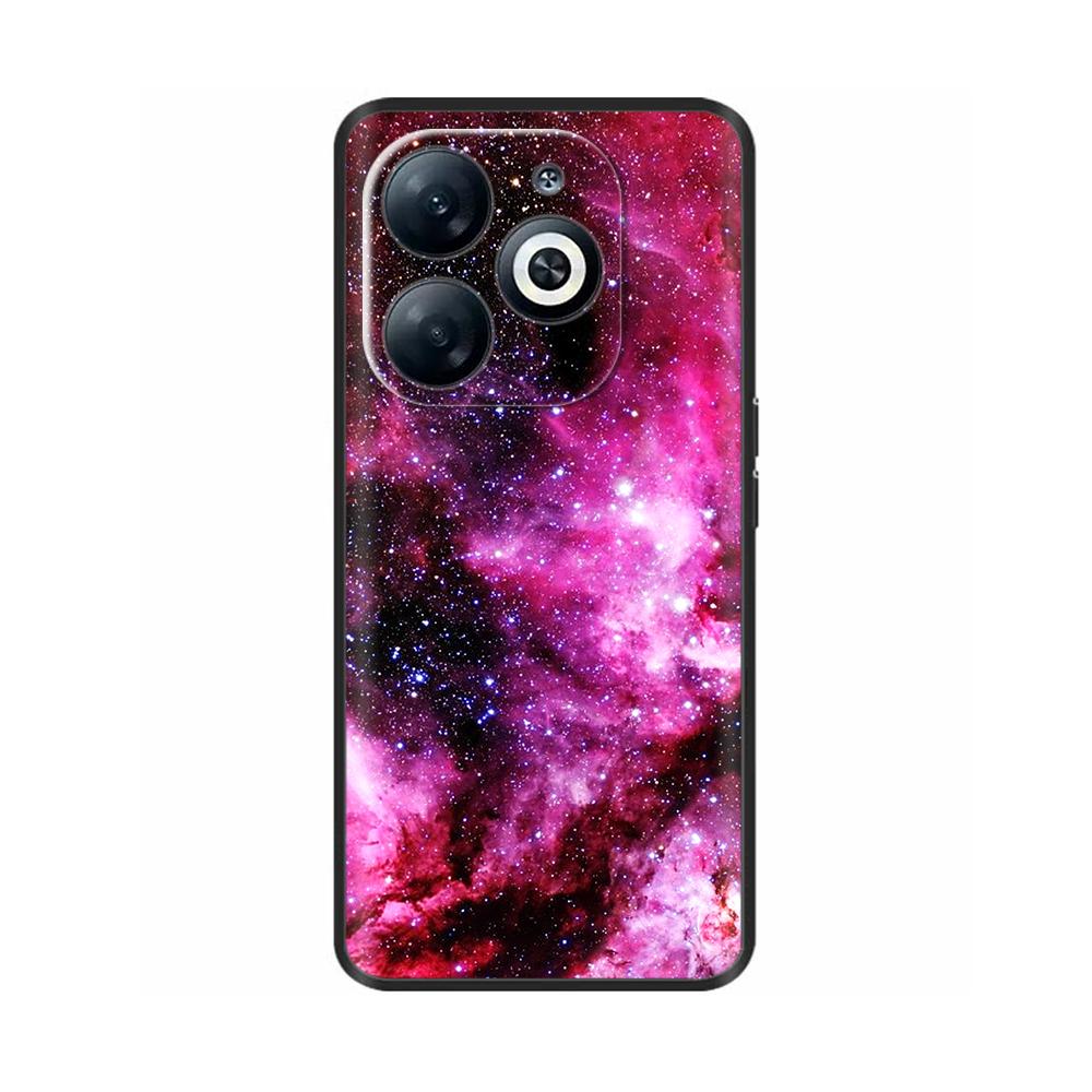 For Infinix Smart 8 Case Cover Funda Black Soft Silicone TPU Protective Phone Case For infinix Smart 8 Smart8 X6525 Bumper Coque