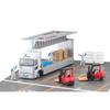 TOMYTEC The Truck Collection Truck Collection Logistics Site Wing Van Set G Vantech