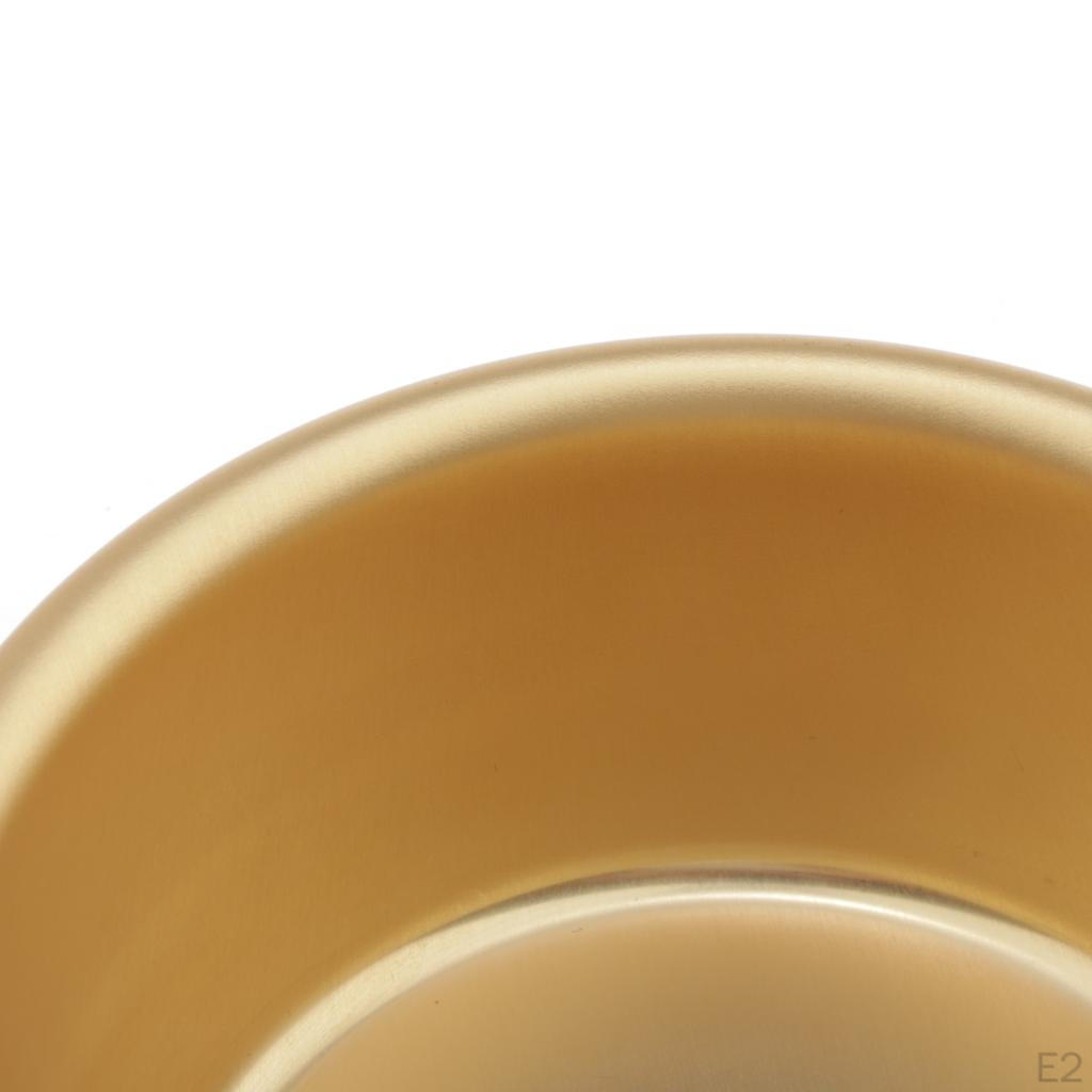 Цельная алюминиевая корейская чаша для сервировки блюд, внутренний диаметр 11 см