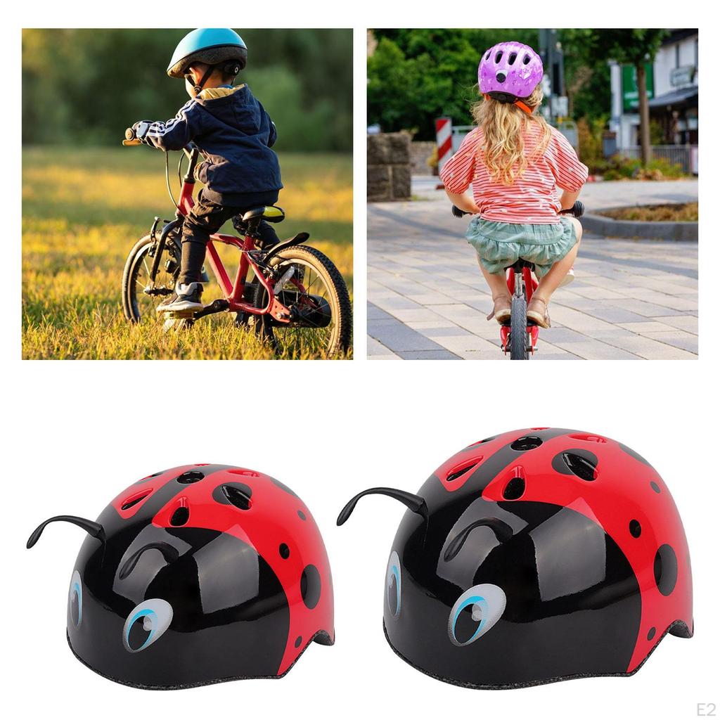 3D Божья коровка велосипедный шлем детский улучшенная амортизация портативный велосипед шоссейный велоспорт