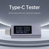 DC 4-30V 0-12A Multifunctional Digital Display DC Voltage and Current Meter Power Meter Type-C Mobile Phone Charging Detector