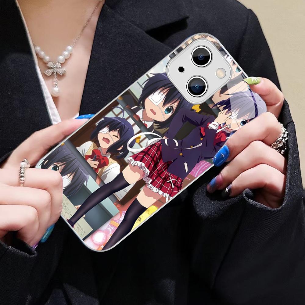 Чехол для телефона Чунибё Рикка Таканаси для iPhone 14 13 12 Mini 11 Pro XS Max X XR 14 Plus Защитное стекло