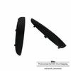 Gloss Black Side Fender Air Duct Flow Grille Vent Trims Fit BMW X6 2015-