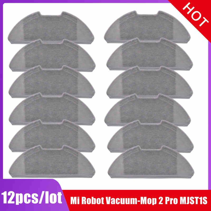 Для XiaoMi Mi Robot Vacuum-Mop 2 Lite 2 Pro MJST1S MJST1SHW BHR5044EU Резервуар для воды Пылесборник Ткань для швабры Запасные части Аксессуары