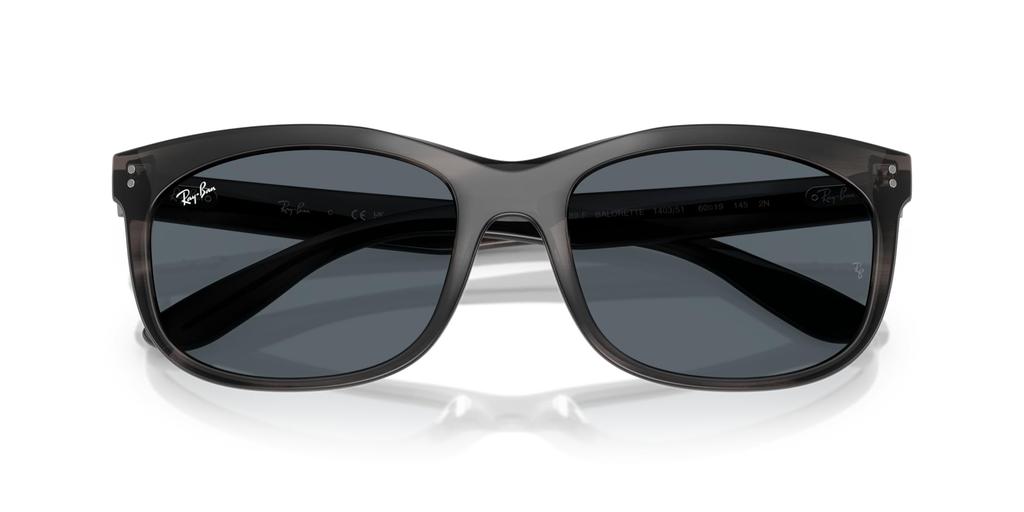 Солнцезащитные очки 0RB2389F ПОЛОСАТЫЙ СЕРЫЙ 60 [Ray-Ban]