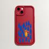 Чехол для телефона с рисунком синего рисунка и рисунком для iPhone Samsung Galaxy Xiaomi Redmi POCO HUAWEI Honor, противоударный резиновый чехол