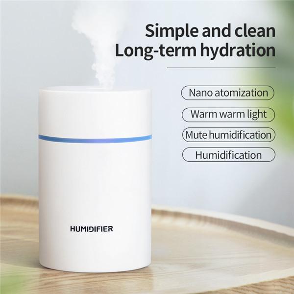 Бесшумный мини-увлажнитель воздуха для дома и автомобиля