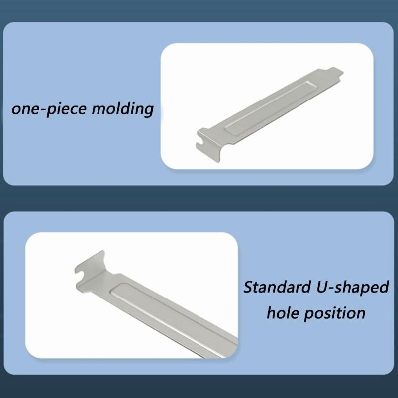 5 шт. 12 см Металлические заглушки для PCI-слотов Dust Plates для слотов расширения ПК Обеспечивают длительную защиту от пыли и износа