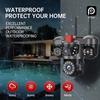 AIOOK Hieasy Камера 4 объектива HD 20МП Уличная Wi-Fi камера Ночное видение Отслеживание движения Моторизованная PTZ IP CCTV Умная сигнализация Двусторонняя связь