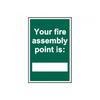 Scan Your Fire Assembly Point Is - Pvc Sign 200 X 300mm