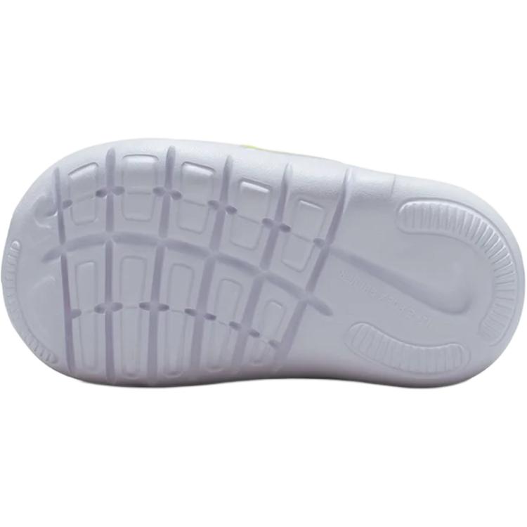 Nike Flex Runner Удобные Универсальные Прочные Низкие Кроссовки для Ходьбы Детские кроссовки Флуоресцентно-желтый Белый IF2895-700