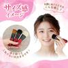 Косметическая кисть Takumi no Cosmedo Kumano Brush Кисть для щек и лица Грубая Легкая Высокой плотности (Пик из козьей шерсти) ФУ-Ч01