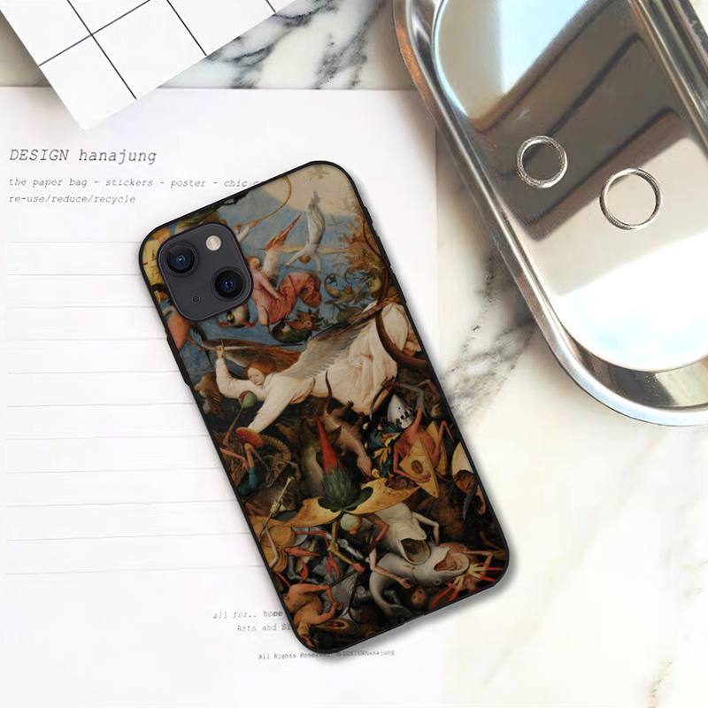 Чехол для телефона Hieronymus Bosch для iPhone 11 12 Mini 13 14 Pro XS Max X 8 7 6s Plus 5 SE XR Shell