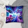 Game FFortnite Pillow Case Square DoubleSided Printing Sofa Cushion Cover Pillowcase Bedroom Bedside