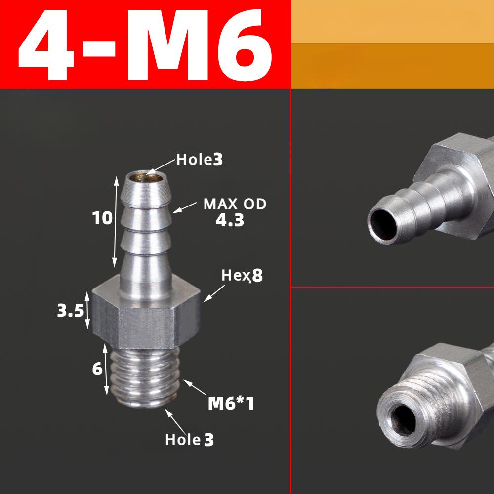 М3 М4 М5 М6 М8 М10 М12 М14 М16 Метрическая резьба Наружная к 3 4 5 6 8 10 12 мм Штуцер-бочонок для шланга Нержавеющая сталь 304 Фитинг для трубы Воздух Вода Газ