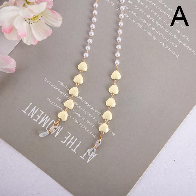 1 шт., смоляные бусины, жемчужные очки, ремешок для очков, ремешок, держатель, маска-цепочка, аксессуар для очков