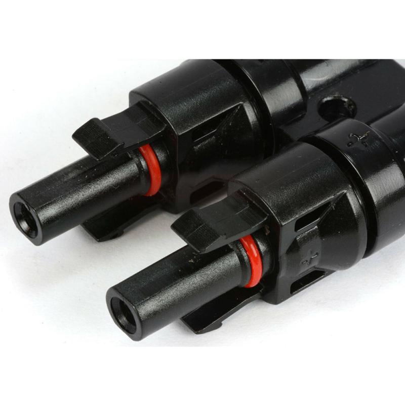 Комплект разъемов для солнечной панели 30A MC4 T, Y-разветвитель, комбайн