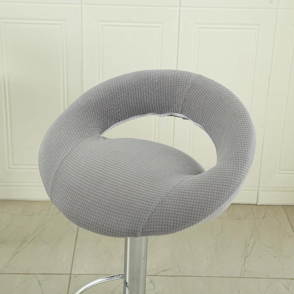 Breathable Chair Cover Hollowed-out Design High-leg Chair Cover Bar Chair Counter Use